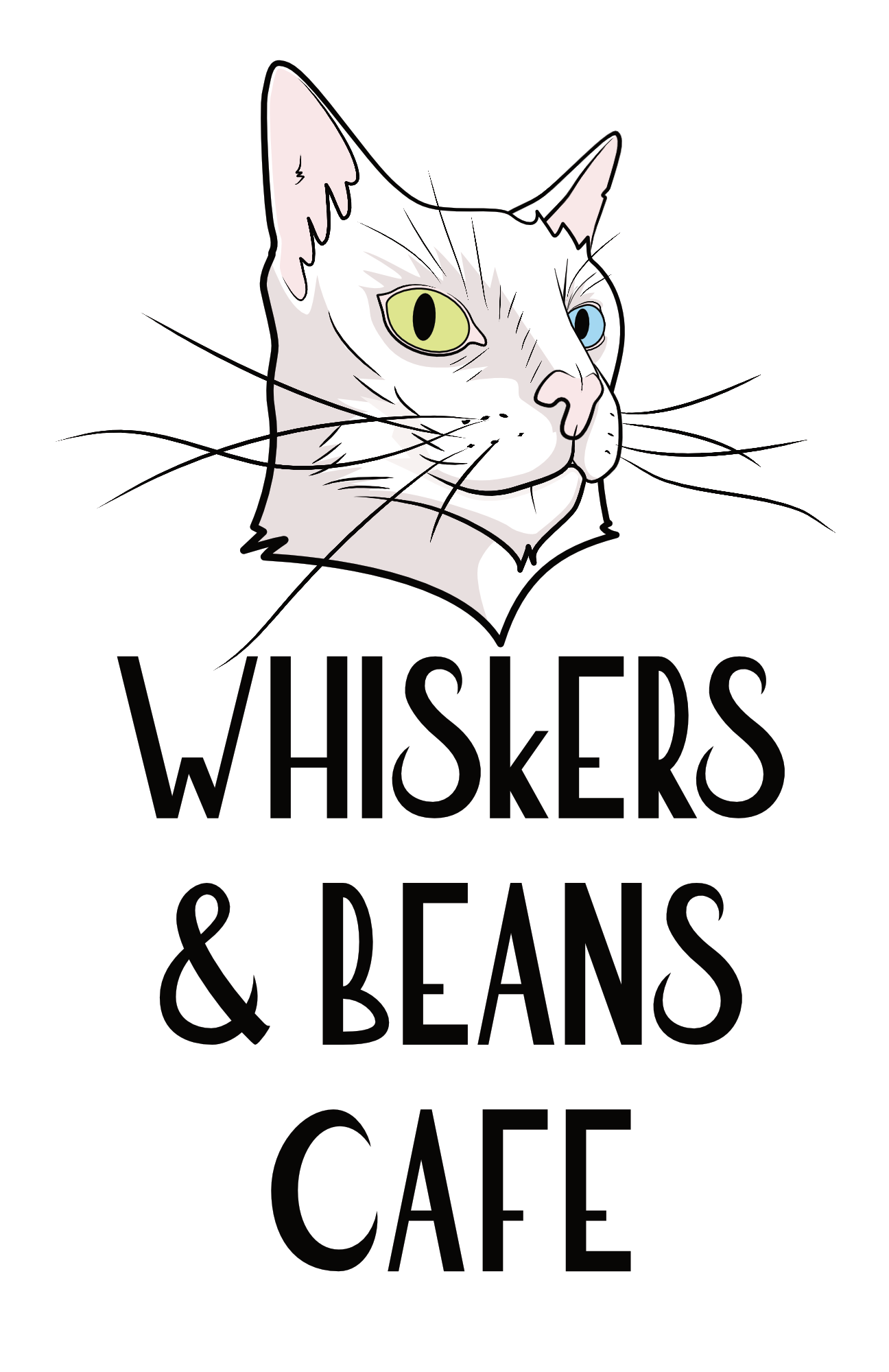 Whiskers & Beans Cafe Logo